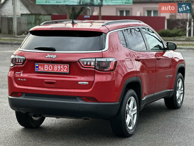 Красный Джип Компас, объемом двигателя 2 л и пробегом 30 тыс. км за 18600 $, фото 18 на Automoto.ua