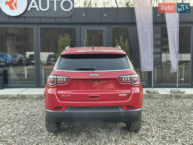 Красный Джип Компас, объемом двигателя 2 л и пробегом 129 тыс. км за 13999 $, фото 3 на Automoto.ua