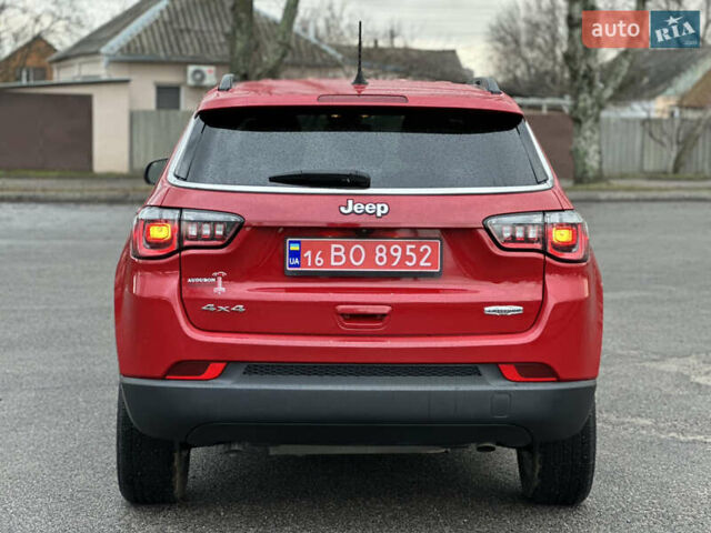 Красный Джип Компас, объемом двигателя 2 л и пробегом 30 тыс. км за 18600 $, фото 5 на Automoto.ua