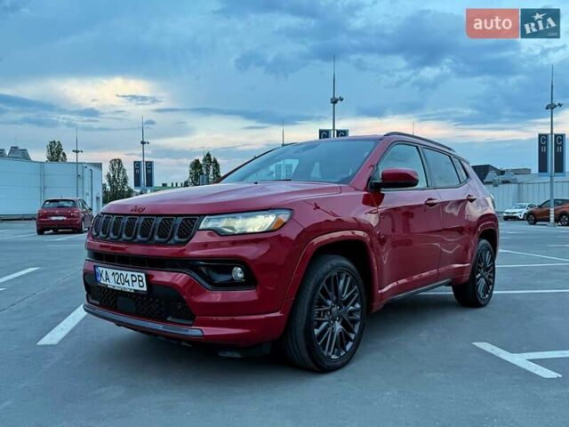 Червоний Джип Compass, об'ємом двигуна 2 л та пробігом 33 тис. км за 23000 $, фото 1 на Automoto.ua