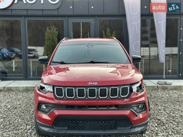 Красный Джип Компас, объемом двигателя 2 л и пробегом 129 тыс. км за 13999 $, фото 8 на Automoto.ua