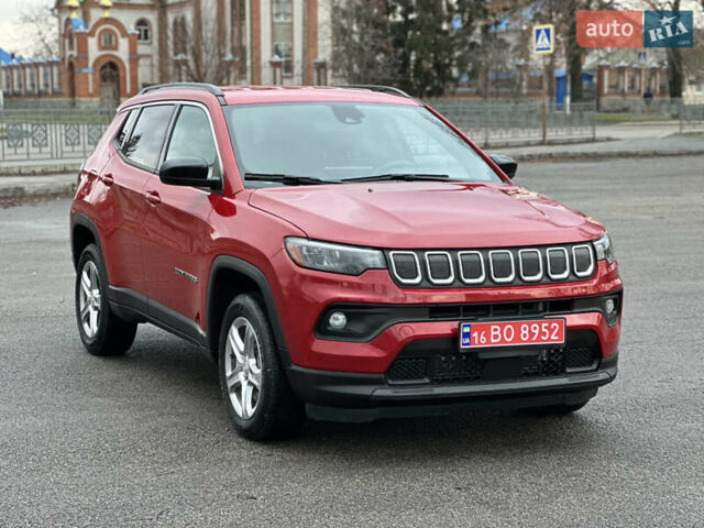 Красный Джип Компас, объемом двигателя 2 л и пробегом 30 тыс. км за 18600 $, фото 3 на Automoto.ua
