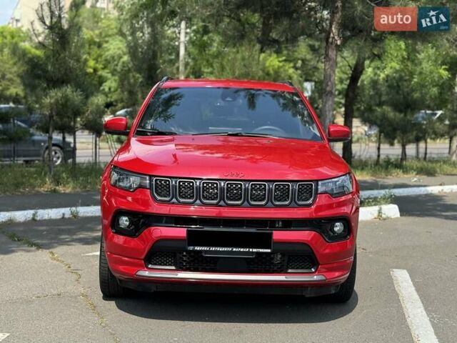 Червоний Джип Compass, об'ємом двигуна 2 л та пробігом 57 тис. км за 21500 $, фото 1 на Automoto.ua