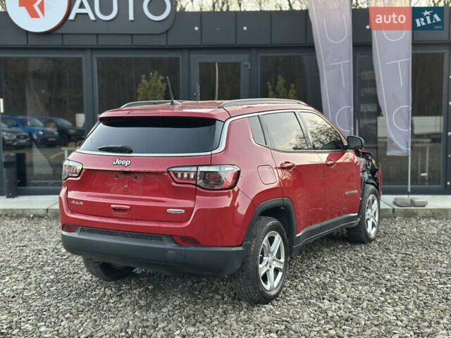 Красный Джип Компас, объемом двигателя 2 л и пробегом 129 тыс. км за 13999 $, фото 5 на Automoto.ua