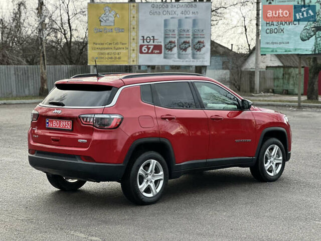 Красный Джип Компас, объемом двигателя 2 л и пробегом 30 тыс. км за 18600 $, фото 10 на Automoto.ua