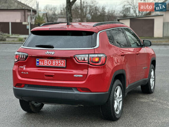 Красный Джип Компас, объемом двигателя 2 л и пробегом 30 тыс. км за 18600 $, фото 4 на Automoto.ua