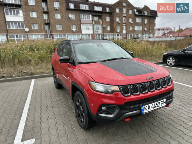 Джип Компас 2023 в Вишневом на Automoto.ua Красный Джип Компас, объемом двигателя 2 л и пробегом 32 тыс. км за 26300 $, фото 12 на Automoto.ua
