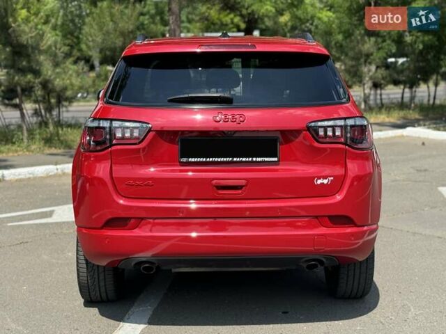 Червоний Джип Compass, об'ємом двигуна 2 л та пробігом 57 тис. км за 21900 $, фото 4 на Automoto.ua