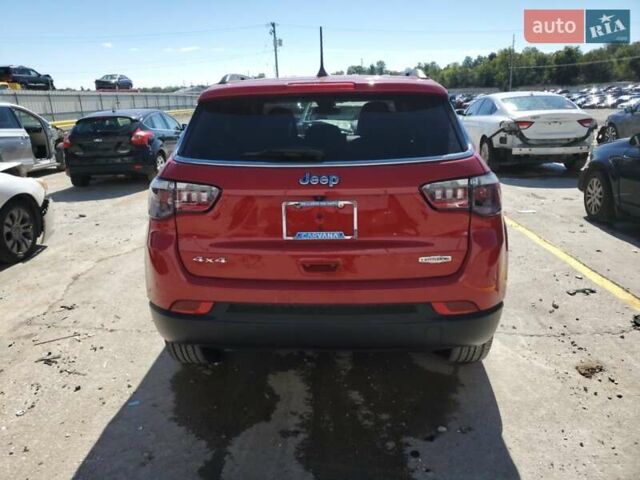 Красный Джип Компас, объемом двигателя 2 л и пробегом 23 тыс. км за 5500 $, фото 5 на Automoto.ua