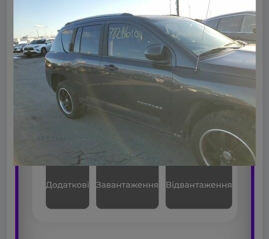 Серый Джип Компас, объемом двигателя 2.4 л и пробегом 200 тыс. км за 9900 $, фото 3 на Automoto.ua