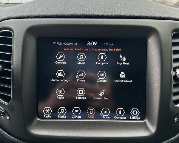 Серый Джип Компас, объемом двигателя 2.36 л и пробегом 91 тыс. км за 16900 $, фото 15 на Automoto.ua