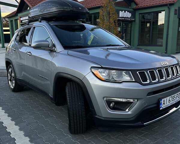 Джип Compass 2018 у Ирпене на Automoto.ua Сірий Джип Compass, об'ємом двигуна 2.4 л та пробігом 116 тис. км за 14900 $, фото 1 на Automoto.ua