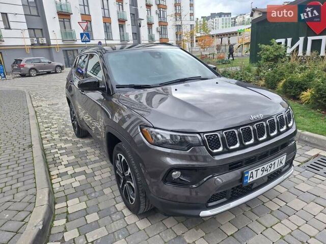 Джип Компас 2023 в Ивано-Франковске на Automoto.ua Серый Джип Компас, объемом двигателя 2 л и пробегом 19 тыс. км за 23600 $, фото 30 на Automoto.ua