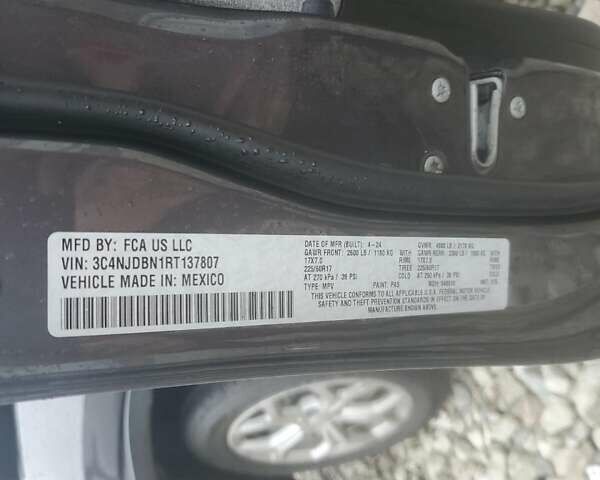 Сірий Джип Compass, об'ємом двигуна 2 л та пробігом 19 тис. км за 12400 $, фото 10 на Automoto.ua