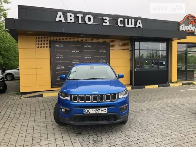 Синий Джип Компас, объемом двигателя 2.4 л и пробегом 145 тыс. км за 16300 $, фото 1 на Automoto.ua