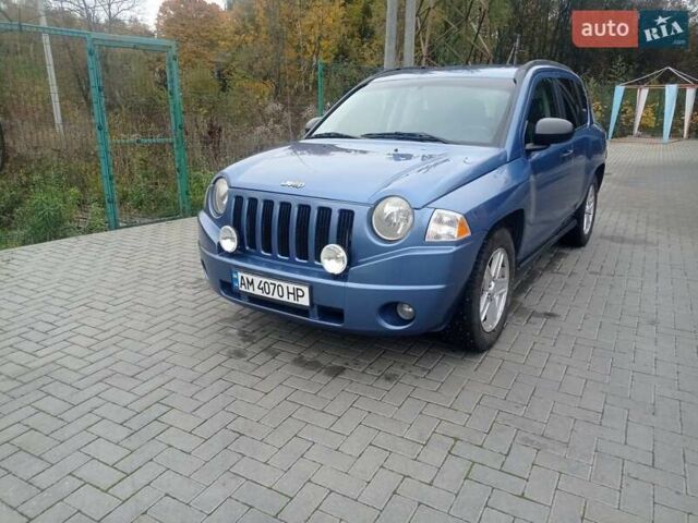 Синий Джип Компас, объемом двигателя 2.36 л и пробегом 190 тыс. км за 6999 $, фото 1 на Automoto.ua