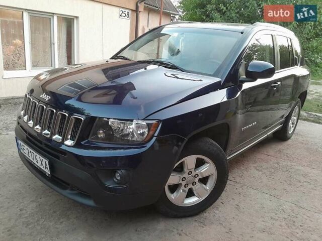 Синій Джип Compass, об'ємом двигуна 2 л та пробігом 133 тис. км за 10500 $, фото 1 на Automoto.ua