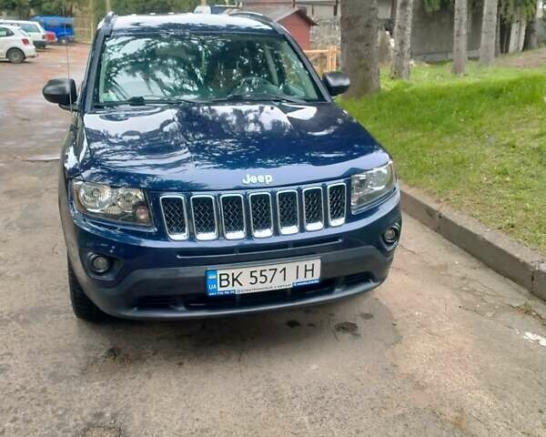 Синий Джип Компас, объемом двигателя 2.36 л и пробегом 188 тыс. км за 9300 $, фото 1 на Automoto.ua