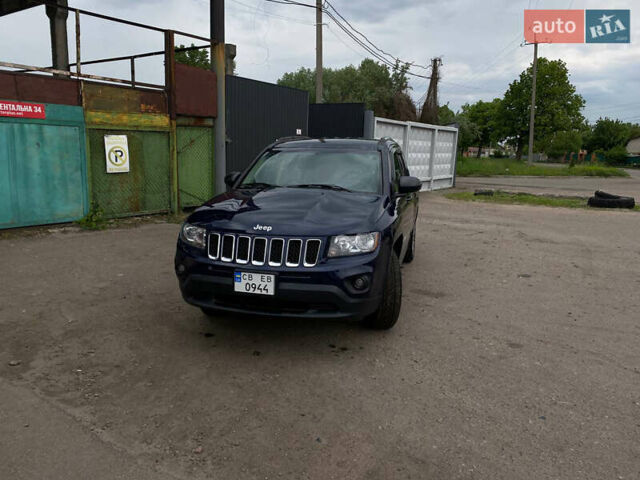 Синій Джип Compass, об'ємом двигуна 2 л та пробігом 157 тис. км за 9600 $, фото 1 на Automoto.ua