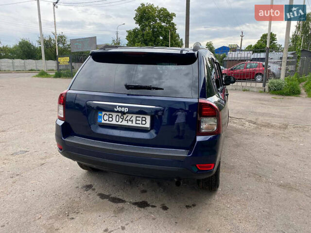Синий Джип Компас, объемом двигателя 2 л и пробегом 157 тыс. км за 9600 $, фото 6 на Automoto.ua