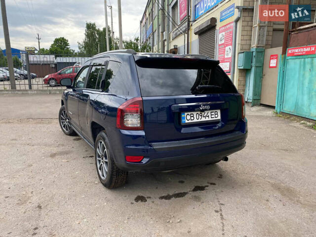Синий Джип Компас, объемом двигателя 2 л и пробегом 157 тыс. км за 9600 $, фото 7 на Automoto.ua