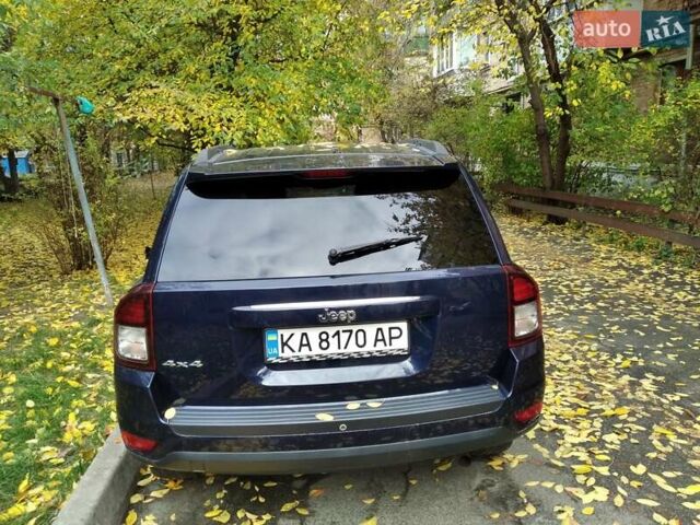 Синий Джип Компас, объемом двигателя 2.4 л и пробегом 210 тыс. км за 10000 $, фото 1 на Automoto.ua