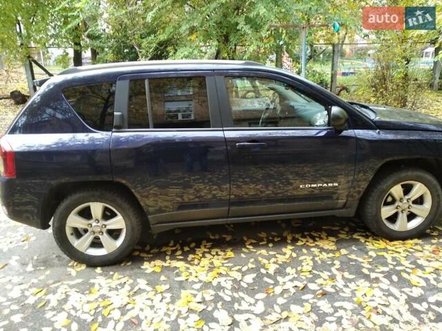 Синий Джип Компас, объемом двигателя 2.4 л и пробегом 210 тыс. км за 10000 $, фото 2 на Automoto.ua