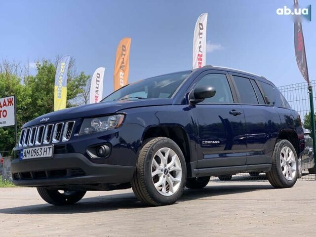 Синій Джип Compass, об'ємом двигуна 2.4 л та пробігом 207 тис. км за 10699 $, фото 1 на Automoto.ua