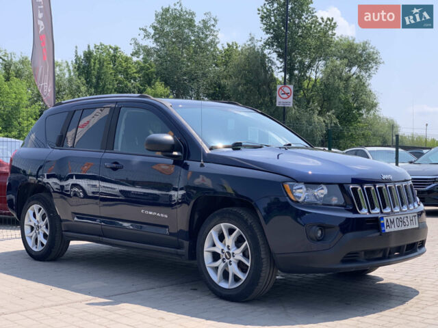 Синій Джип Compass, об'ємом двигуна 2.4 л та пробігом 207 тис. км за 8799 $, фото 4 на Automoto.ua