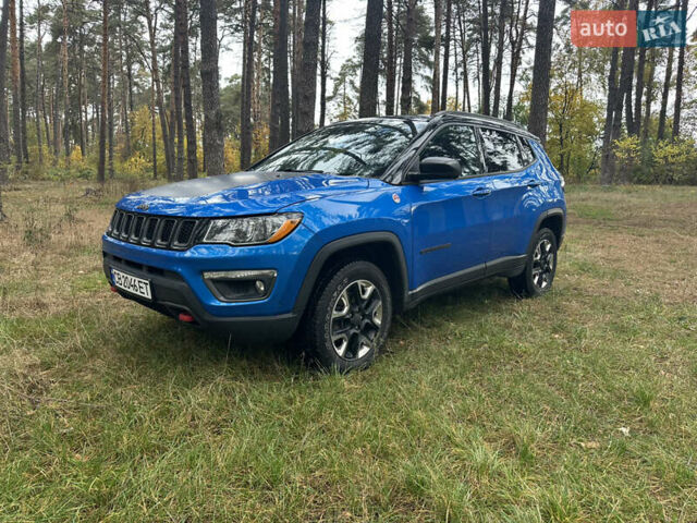 Джип Compass 2017 у Чернігові на Automoto.ua Синій Джип Compass, об'ємом двигуна 2.4 л та пробігом 162 тис. км за 18500 $, фото 1 на Automoto.ua