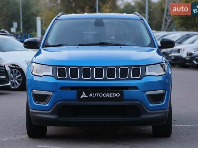 Синий Джип Компас, объемом двигателя 2.4 л и пробегом 92 тыс. км за 13500 $, фото 1 на Automoto.ua