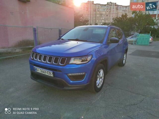 Синий Джип Компас, объемом двигателя 2.36 л и пробегом 92 тыс. км за 13200 $, фото 2 на Automoto.ua