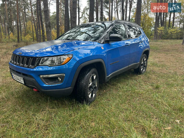 Джип Compass 2017 у Чернігові на Automoto.ua Синій Джип Compass, об'ємом двигуна 2.4 л та пробігом 162 тис. км за 18500 $, фото 11 на Automoto.ua