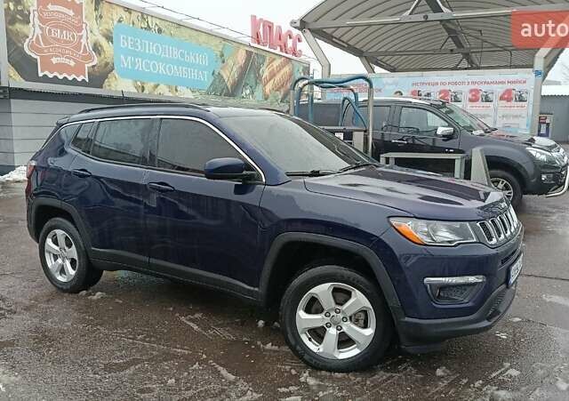 Синий Джип Компас, объемом двигателя 2.36 л и пробегом 120 тыс. км за 14950 $, фото 3 на Automoto.ua