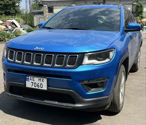 Синий Джип Компас, объемом двигателя 2.4 л и пробегом 109 тыс. км за 13600 $, фото 1 на Automoto.ua