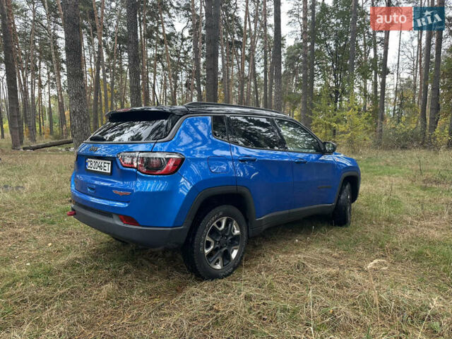Джип Compass 2017 у Чернігові на Automoto.ua Синій Джип Compass, об'ємом двигуна 2.4 л та пробігом 162 тис. км за 18500 $, фото 19 на Automoto.ua