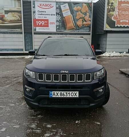 Синий Джип Компас, объемом двигателя 2.36 л и пробегом 120 тыс. км за 14950 $, фото 1 на Automoto.ua