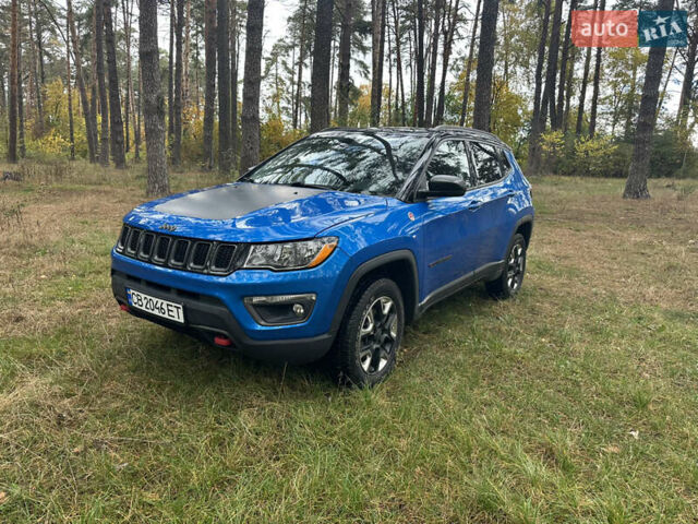 Джип Compass 2017 у Чернігові на Automoto.ua Синій Джип Compass, об'ємом двигуна 2.4 л та пробігом 162 тис. км за 18500 $, фото 10 на Automoto.ua