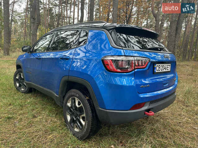 Джип Compass 2017 у Чернігові на Automoto.ua Синій Джип Compass, об'ємом двигуна 2.4 л та пробігом 162 тис. км за 18500 $, фото 13 на Automoto.ua