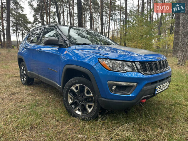 Джип Compass 2017 у Чернігові на Automoto.ua Синій Джип Compass, об'ємом двигуна 2.4 л та пробігом 162 тис. км за 18500 $, фото 23 на Automoto.ua
