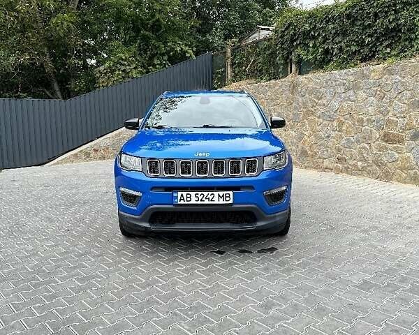 Синий Джип Компас, объемом двигателя 2.4 л и пробегом 136 тыс. км за 13700 $, фото 1 на Automoto.ua