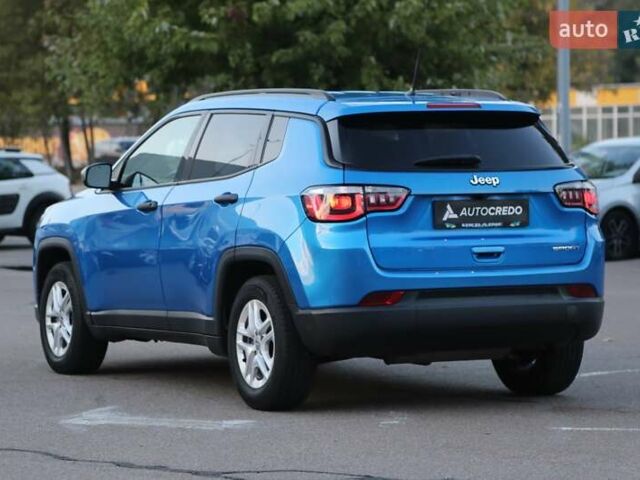 Синий Джип Компас, объемом двигателя 2.4 л и пробегом 92 тыс. км за 13500 $, фото 5 на Automoto.ua