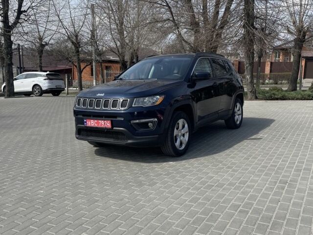Синий Джип Компас, объемом двигателя 2.4 л и пробегом 152 тыс. км за 13900 $, фото 1 на Automoto.ua