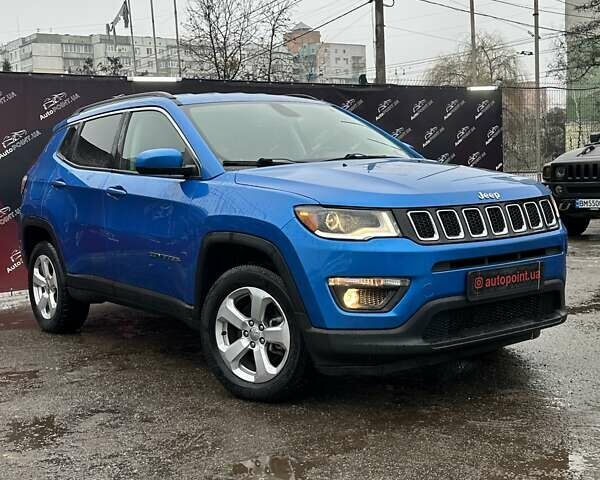Синий Джип Компас, объемом двигателя 2.4 л и пробегом 61 тыс. км за 15200 $, фото 2 на Automoto.ua
