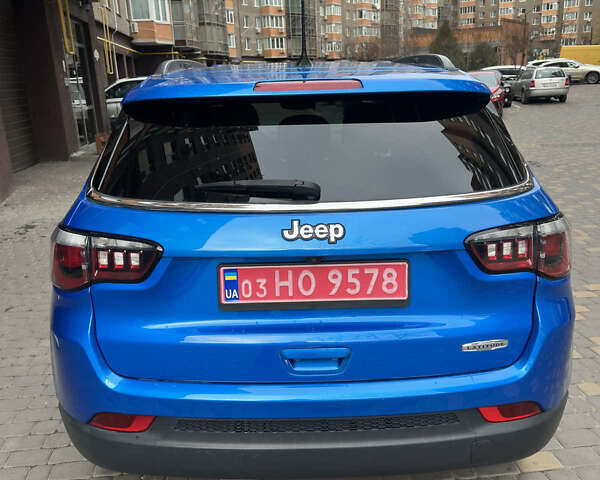 Синій Джип Compass, об'ємом двигуна 2.4 л та пробігом 100 тис. км за 14900 $, фото 2 на Automoto.ua