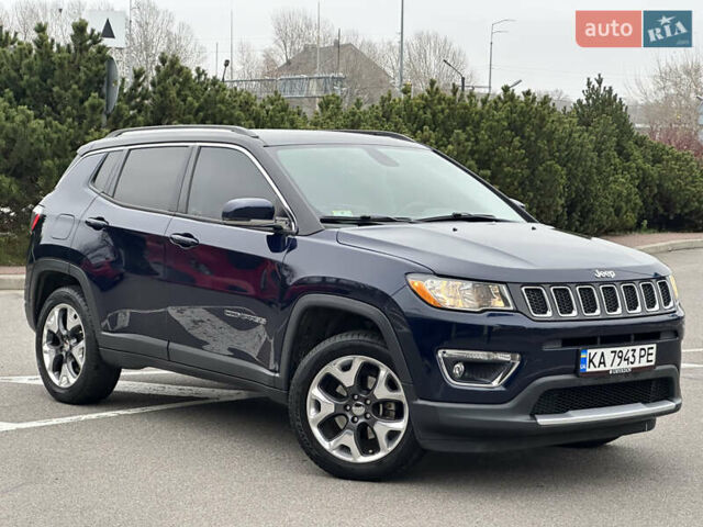 Синий Джип Компас, объемом двигателя 2.36 л и пробегом 147 тыс. км за 14999 $, фото 2 на Automoto.ua