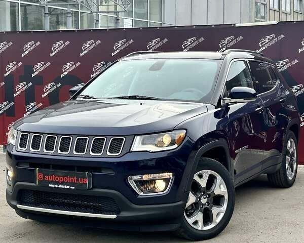 Синий Джип Компас, объемом двигателя 2.36 л и пробегом 120 тыс. км за 16000 $, фото 2 на Automoto.ua