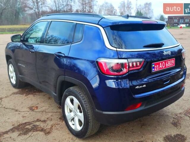 Синий Джип Компас, объемом двигателя 2.4 л и пробегом 188 тыс. км за 13499 $, фото 15 на Automoto.ua