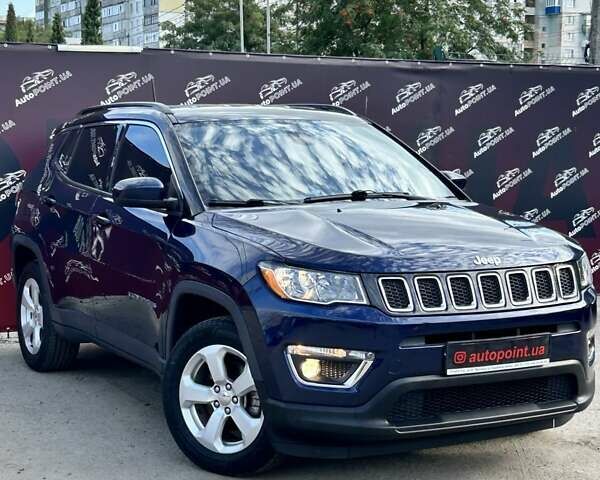 Синий Джип Компас, объемом двигателя 2.4 л и пробегом 101 тыс. км за 14999 $, фото 2 на Automoto.ua