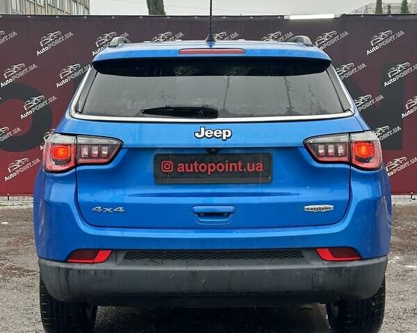 Синий Джип Компас, объемом двигателя 2.4 л и пробегом 61 тыс. км за 15200 $, фото 10 на Automoto.ua